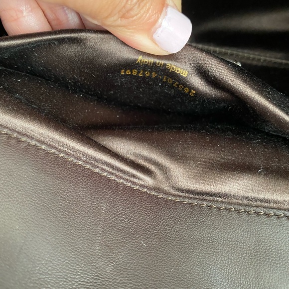 Authentic YSL Saint Laurent large python clutch handbag - Picture 9 of 9